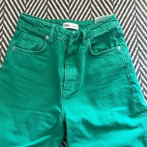 Green Zara Jeans